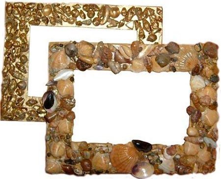 Фоторамки из природного материала