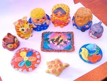 Поделки из солёного теста